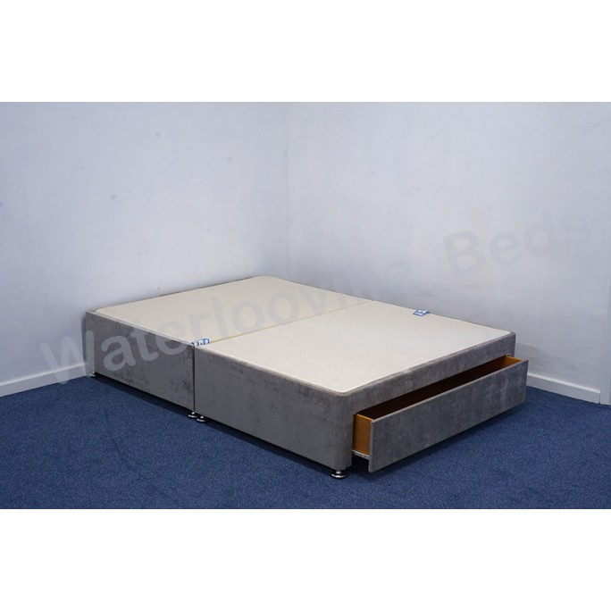 4'0" Small Double Large End Drawer Divan Base