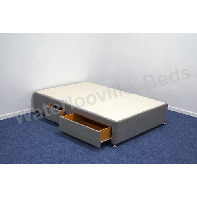 4'0" Small Double 2+2 Continental Drawer Divan Base