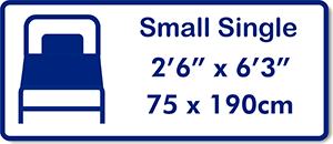 Small Single - 2'6" (75cm)