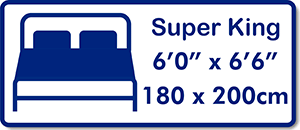 Super King - 6'0" (180cm)