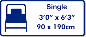 Single 3'0" (90cm)